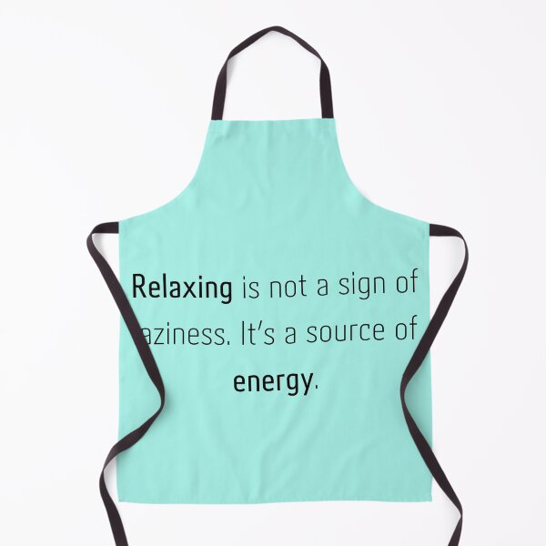Item preview, Relaxing is not a sign of laziness, quote sticker designed and sold by Chill-designz.
