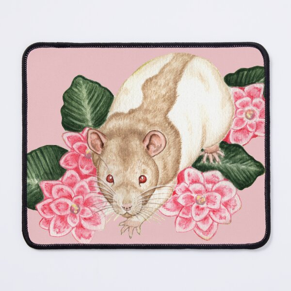 Item preview, Rat with Flowers designed and sold by WolfySilver.
