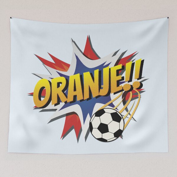Item preview, Oranje Holland Soccer (Orange Dutch) Comic Book Style designed and sold by Numero14.