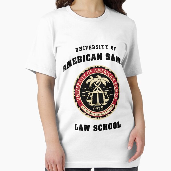 Vista previa del artículo con la obra «BCS - Facultad de Derecho Esse de la Universidad de Samoa Americana», diseñado y vendido por JudyDorsey.