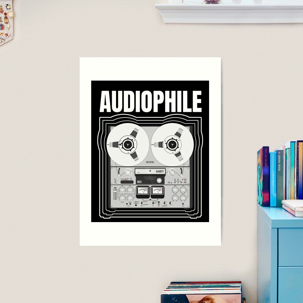 Audiophile Tape Recorder Tape Recorder | Art Print