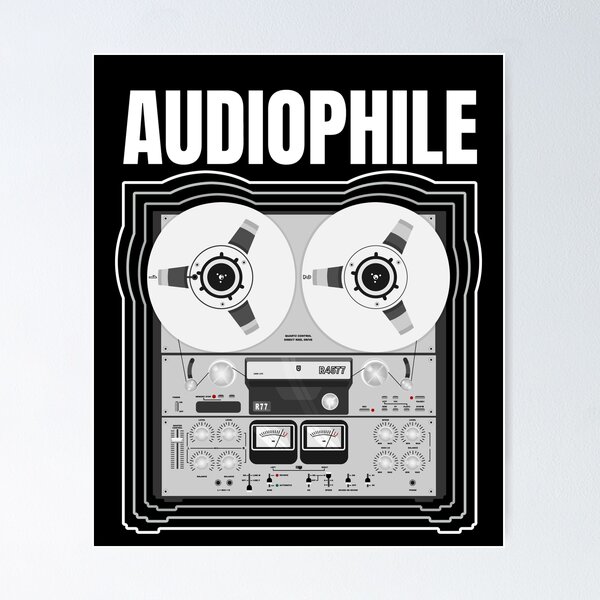 Audiophile Tape Recorder Tape Recorder Poster by mooon85