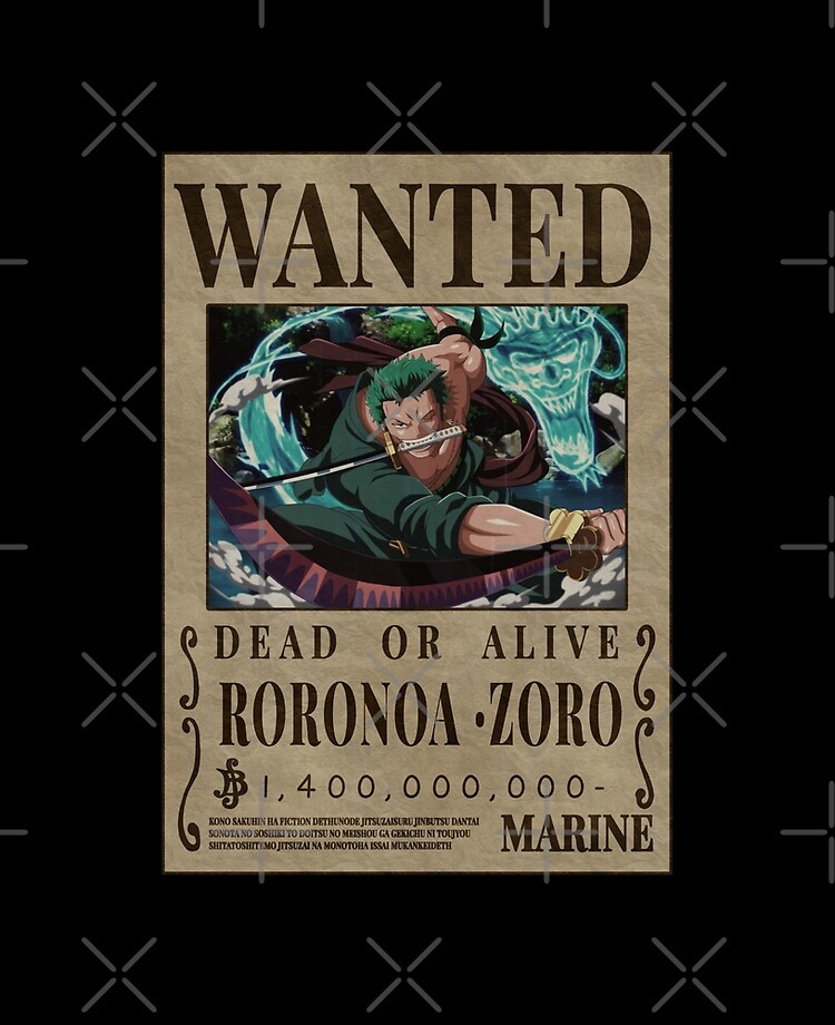 Rononoa zoro in wano Poster for Sale by Onepise