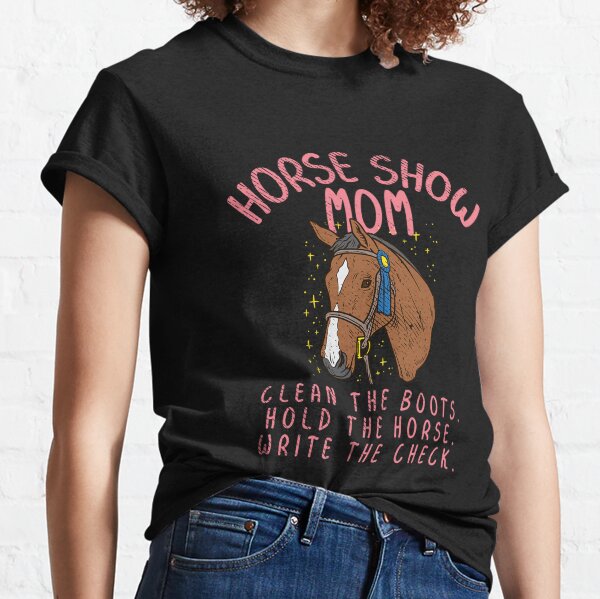 Aperçu de l'œuvre Horse Derby Party Thoroughbred Dressage Funny Horse Show Maman créée et vendue par Kevins16.