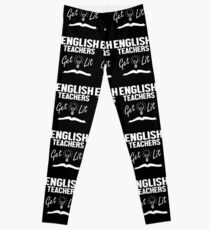 English Teachers Get Lit Funny Literature Leggings