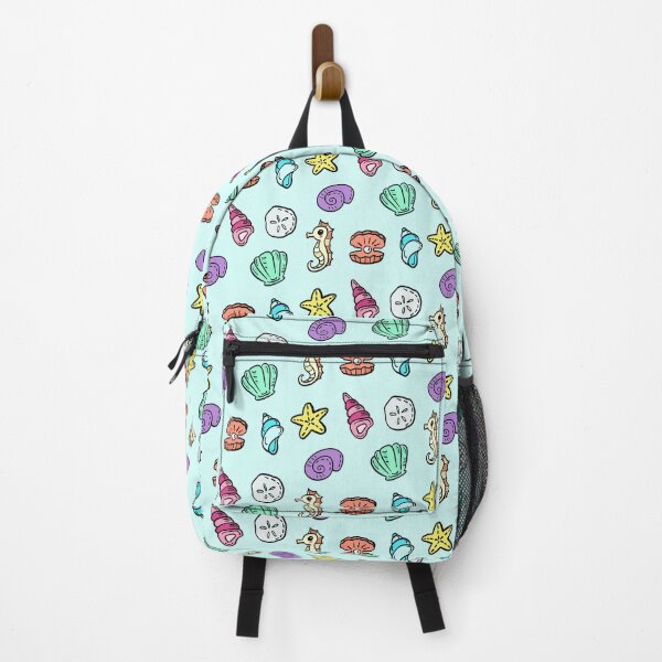 Item preview, Shells and Sea Life on Pastel Blue designed and sold by Love-of-Line.