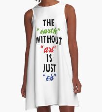 THE ART A-Line Dress