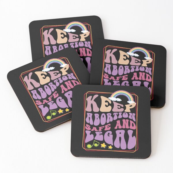 Item preview, Keep Abortion Safe and Legal - 70's Groovy  designed and sold by OffBeatHolidays.