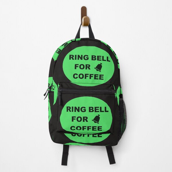 Item preview, RING BELL FOR COFFEE Industrial style sign designed and sold by lobodelnoir.