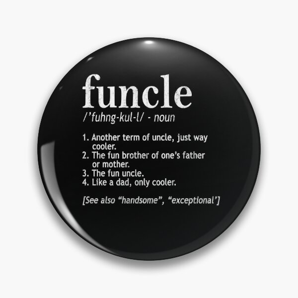 Item preview, Funcle Gift for Uncle Mens Sarcastic- Funcle Definition- Best Uncle Ever Cool Funny designed and sold by Simeon	 Dorelus.