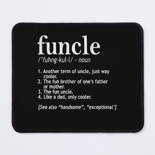 Item preview, Funcle Gift for Uncle Mens Sarcastic- Funcle Definition- Best Uncle Ever Cool Funny designed and sold by Simeon	 Dorelus.