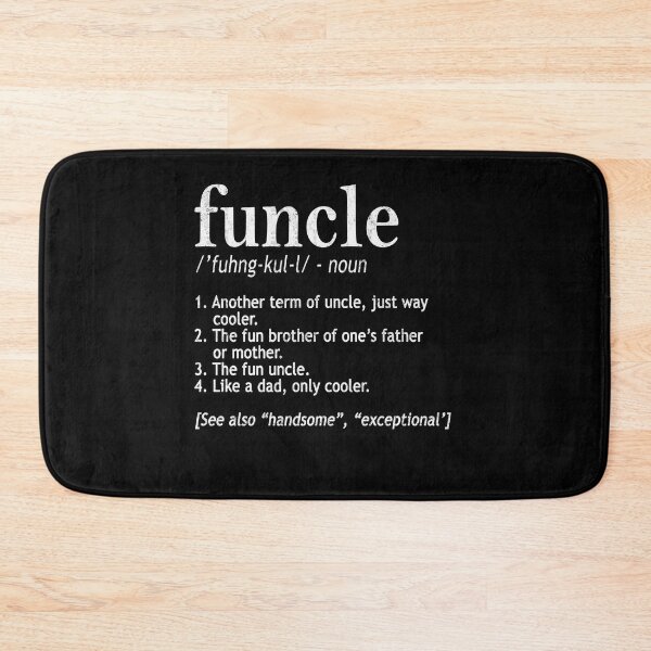 Item preview, Funcle Gift for Uncle Mens Sarcastic- Funcle Definition- Best Uncle Ever Cool Funny designed and sold by Simeon	 Dorelus.