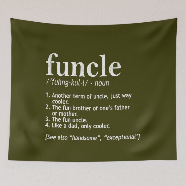 Item preview, Funcle Gift for Uncle Mens Sarcastic- Funcle Definition- Best Uncle Ever Cool Funny designed and sold by Simeon	 Dorelus.