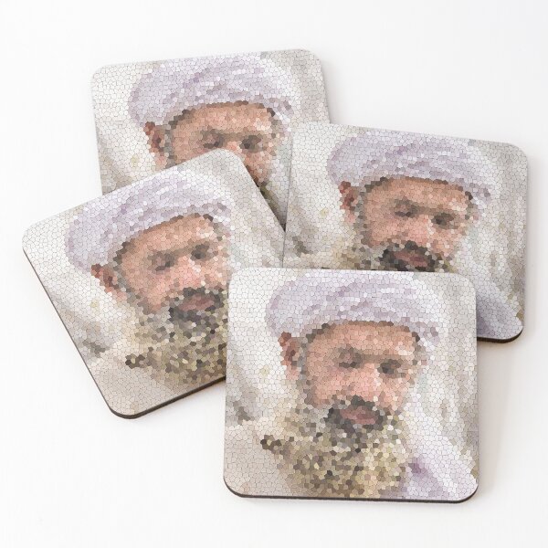 Item preview, Portrait of an elderly Afghan designed and sold by Lolly's Lane Shoppe.