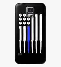 Police Blue Line Case/Skin for Samsung Galaxy