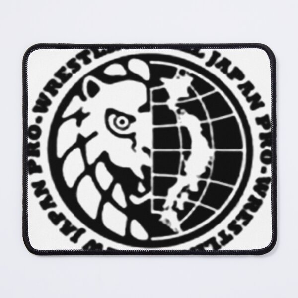 Item preview, AJPW/NJPW Combined Logo B&W designed and sold by maxmarvelous.