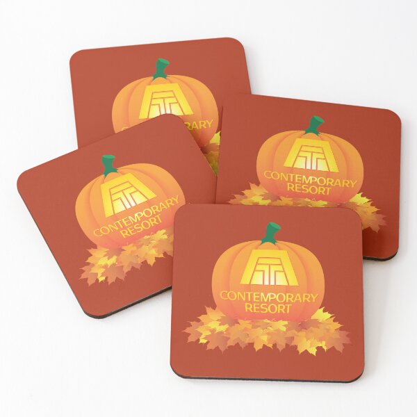Item preview, Resort Hotel Logo Halloween Pumpkin Jack-O-Lantern designed and sold by flashoverstudio.