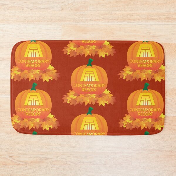 Item preview, Resort Hotel Logo Halloween Pumpkin Jack-O-Lantern designed and sold by flashoverstudio.