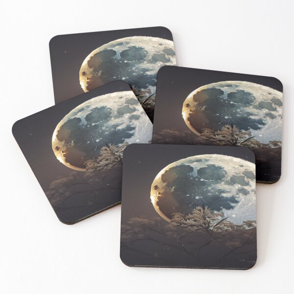 Item preview, Unwind With The Moon And Relax Into Space designed and sold by Unwind-Art-Work.