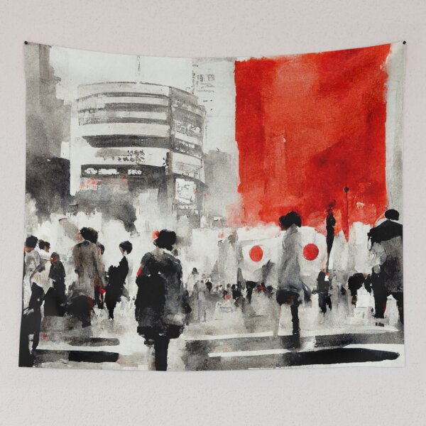 Item preview, Shibuya crossing tokyo  designed and sold by Mirochan80.