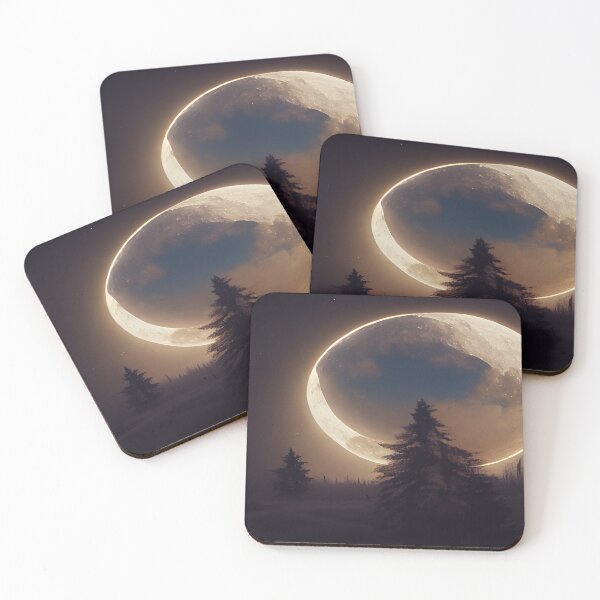 Item preview, Unwind With The Moon And Relax Into Space designed and sold by Unwind-Art-Work.