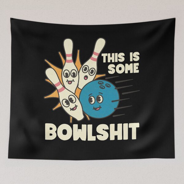 Item preview, Funny Retro Bowling Alley Lover Beer Funny Bowling Strike  designed and sold by EmmiFoxDesigns.
