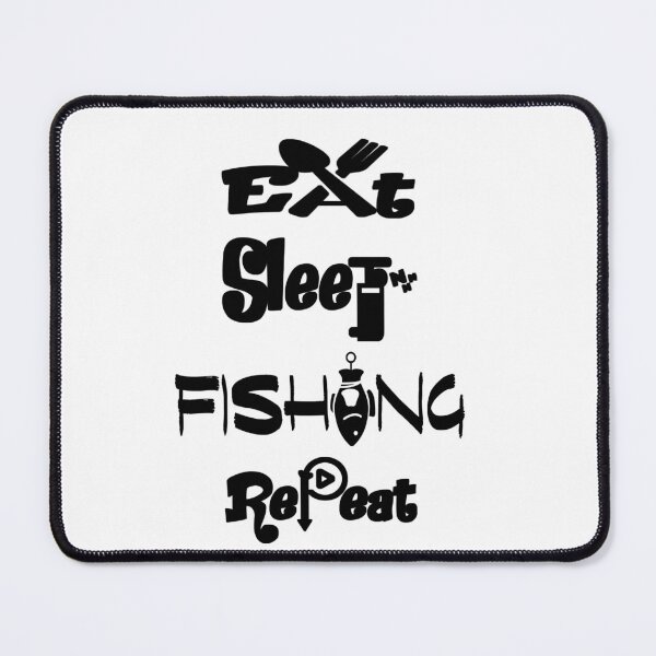 Item preview, Eat sleep fishing repeat,V2.  designed and sold by Chakilogy.
