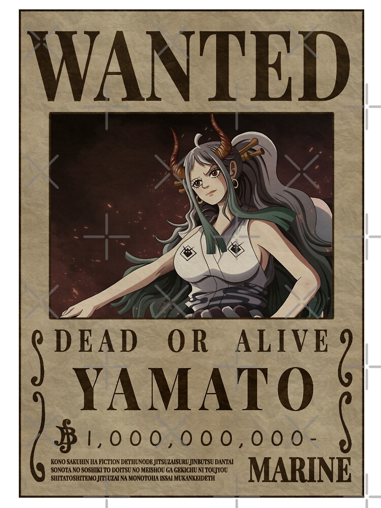 One Piece anime Wanted Poster - Dragon Bounty official merch