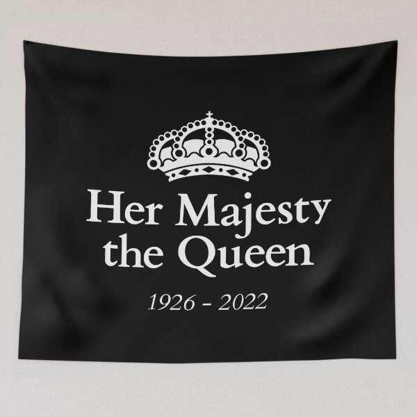 Item preview, Her Majesty The Queen 1926-2022 (White) designed and sold by FilipeFerreira.