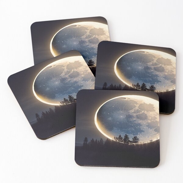 Item preview, Unwind With The Moon And Relax Into Space designed and sold by Unwind-Art-Work.
