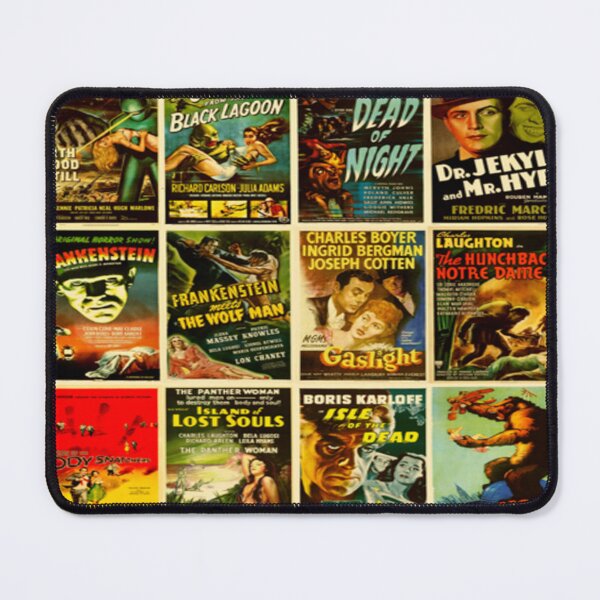 Aperçu de l'œuvre Affiches de films de monstres d'horreur classiques vintage créée et vendue par OLMP.