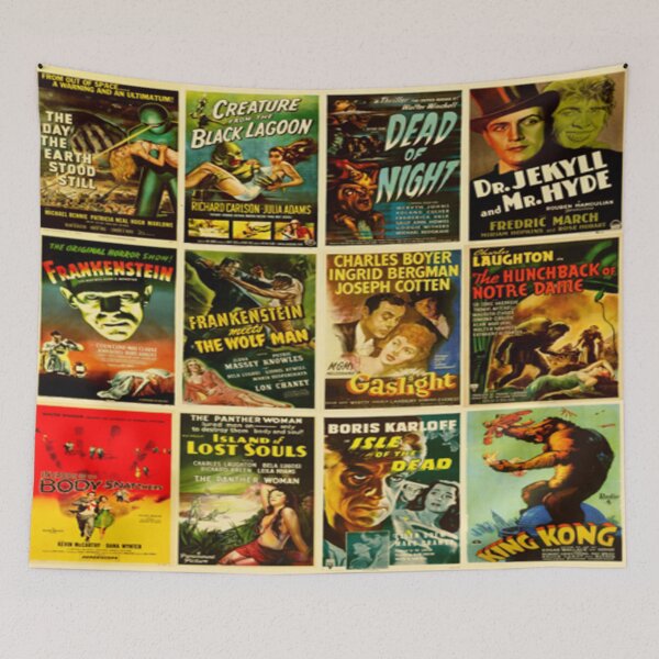 Item preview, Vintage Classic Horror Monster Movie Posters designed and sold by OLMP.