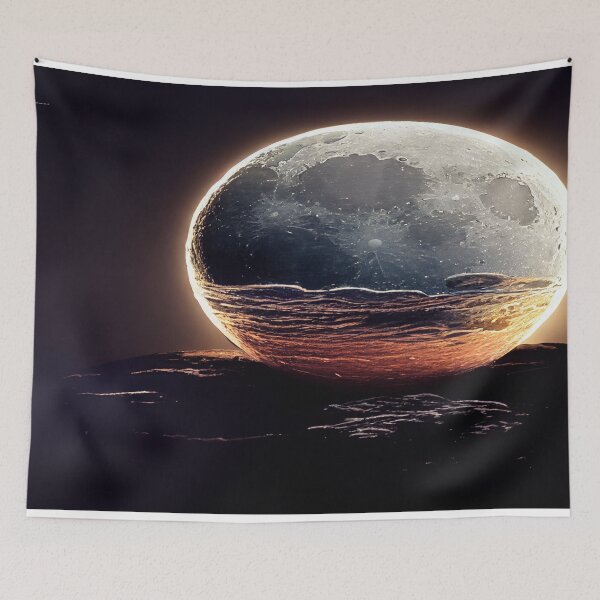 Item preview, Unwind With The Moon And Relax Into Space designed and sold by Unwind-Art-Work.