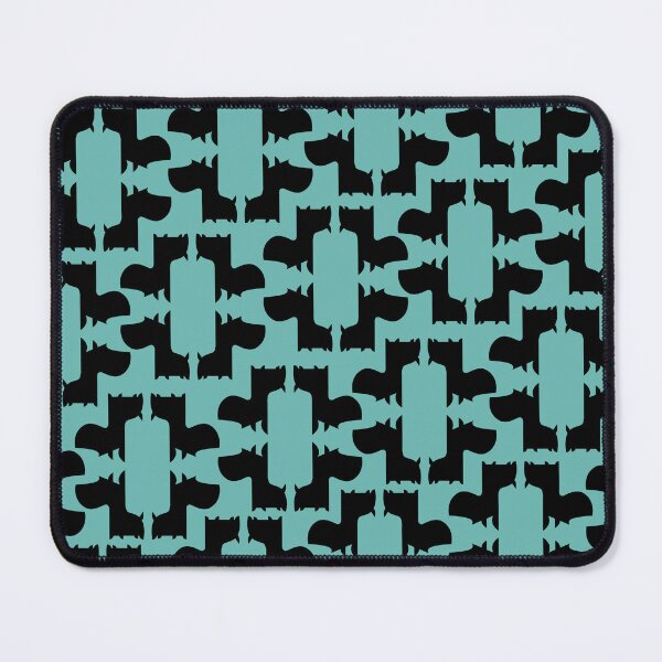Item preview, Scottie Dog Hex Pattern in teal designed and sold by Sheree  Boyd.