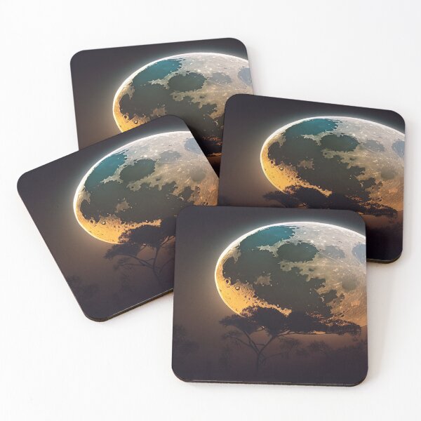 Item preview, Unwind With The Moon And Relax Into Space designed and sold by Unwind-Art-Work.