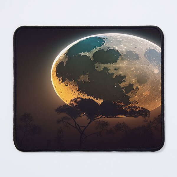 Item preview, Unwind With The Moon And Relax Into Space designed and sold by Unwind-Art-Work.