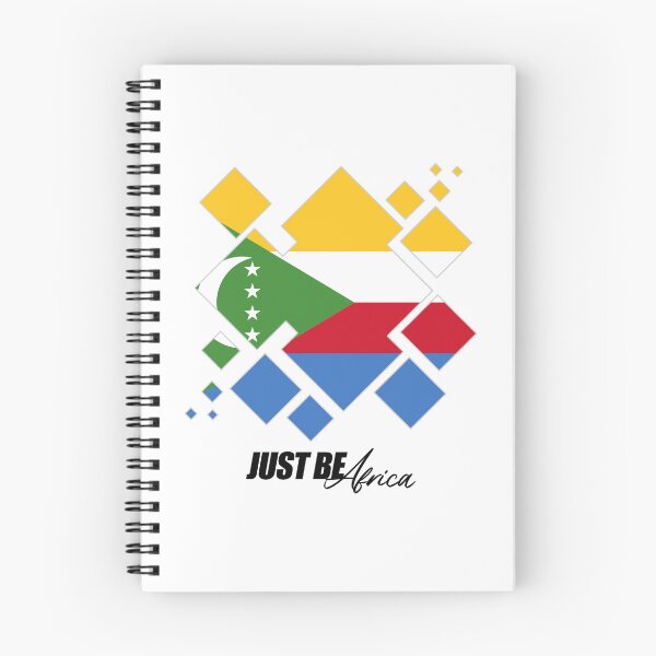 Item preview, Comoros Cubed Flat - w/ text designed and sold by JustBeAfrica.