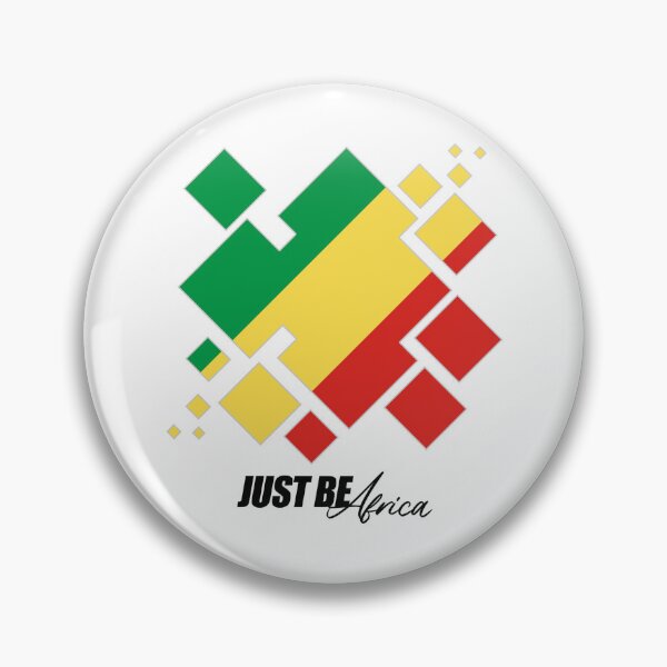 Item preview, Congo-Brazzaville Cubed Flat - w/ text designed and sold by JustBeAfrica.