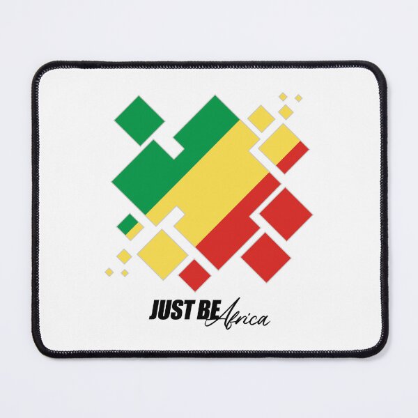 Item preview, Congo-Brazzaville Cubed Flat - w/ text designed and sold by JustBeAfrica.