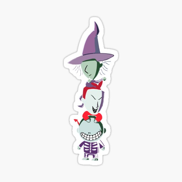 "Lock, Shock & Barrel" Sticker for Sale by MalteseArtist Redbubble