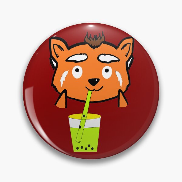 Item preview, Red Panda Bubbletea designed and sold by MetallicaMaster.