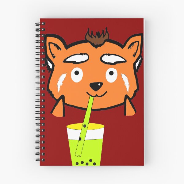Item preview, Red Panda Bubbletea designed and sold by MetallicaMaster.