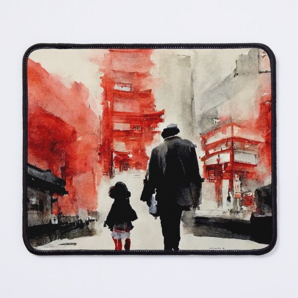 Item preview, Asakusa temple tokyo watercolor designed and sold by Mirochan80.