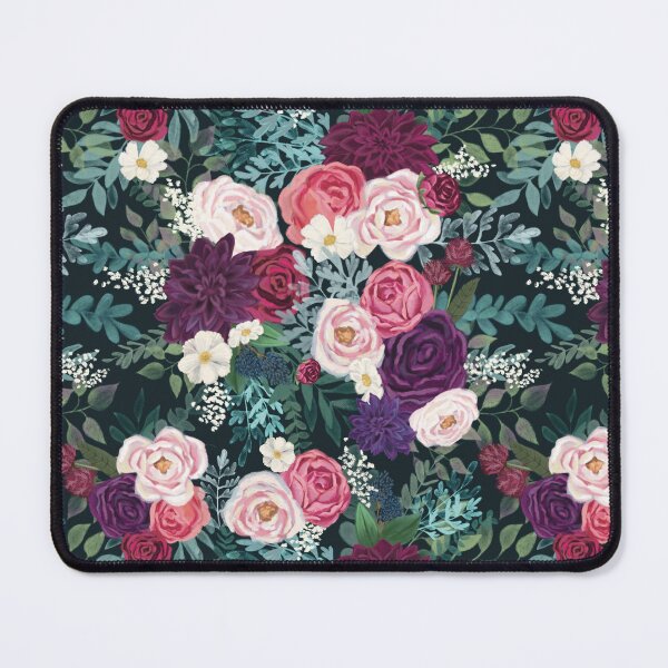 Item preview, Endless Love - Seamless Floral Pattern on Navy designed and sold by Erica Leigh.