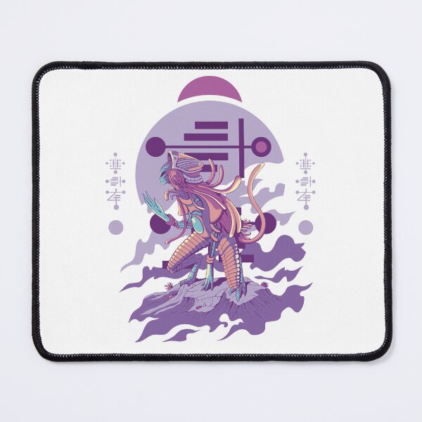 Item preview, Alien creature kneels on hill comic style designed and sold by Rob-Son.