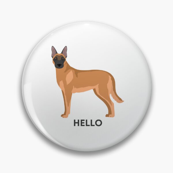 Item preview, Hello Belgian Malinois designed and sold by anaderol.