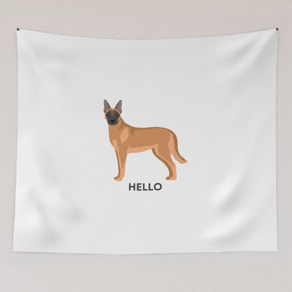 Item preview, Hello Belgian Malinois designed and sold by anaderol.