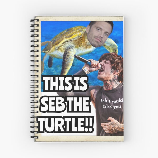 Item preview, Seb The Turtle Meme ~ for BMTH/Sebastian Stan lovers {Design 1} designed and sold by DuckvilleStudio.