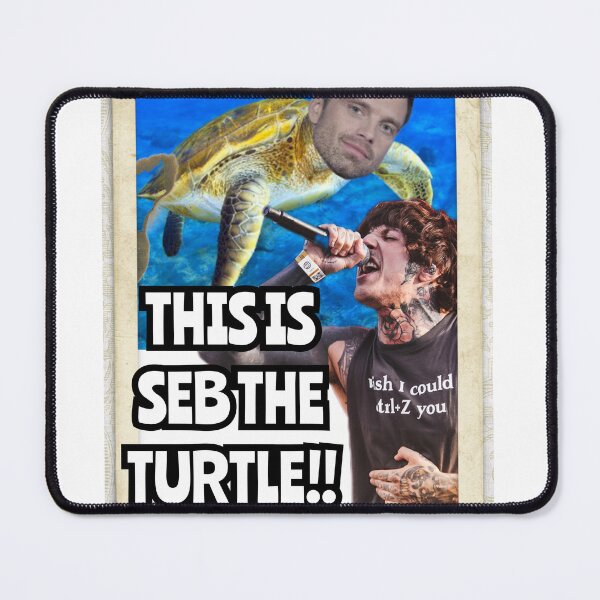 Item preview, Seb The Turtle Meme ~ for BMTH/Sebastian Stan lovers {Design 1} designed and sold by DuckvilleStudio.
