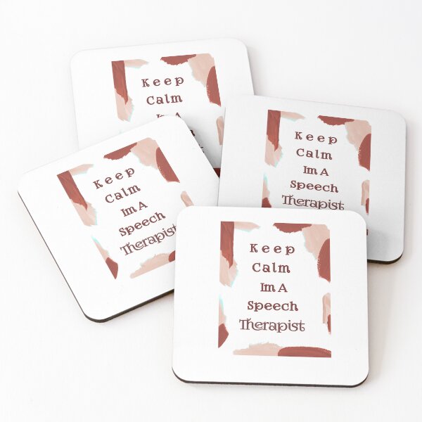 Item preview, Keep calm, I'm a speech therapist designed and sold by RendoRed.